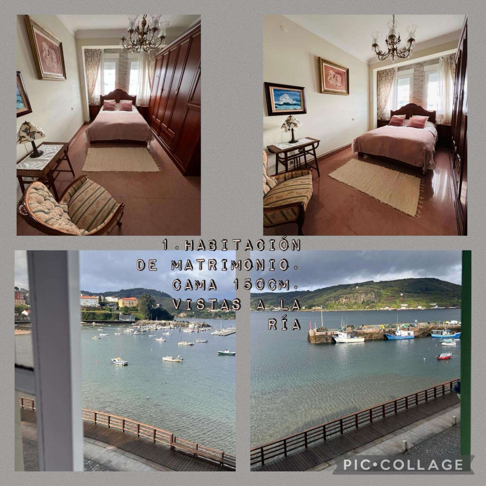 Piso En El Puerto Apartment Mugardos Bagian luar foto